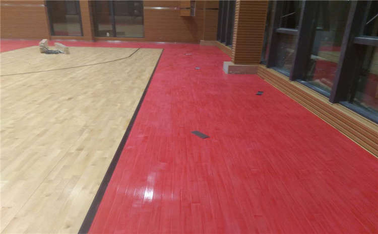 五角楓木地板籃球館板式龍骨結(jié)構(gòu)