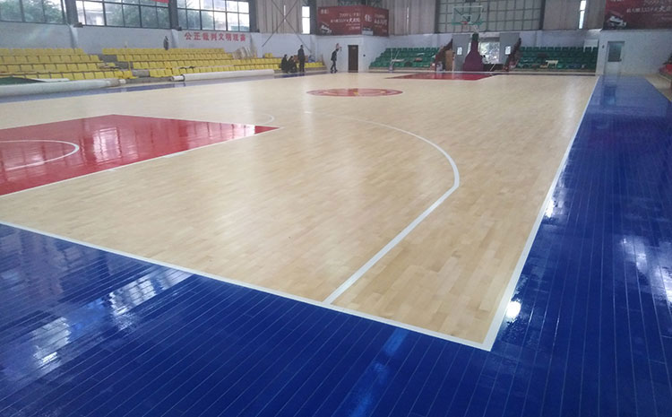 柞木籃球運(yùn)動(dòng)地板批發(fā)**
