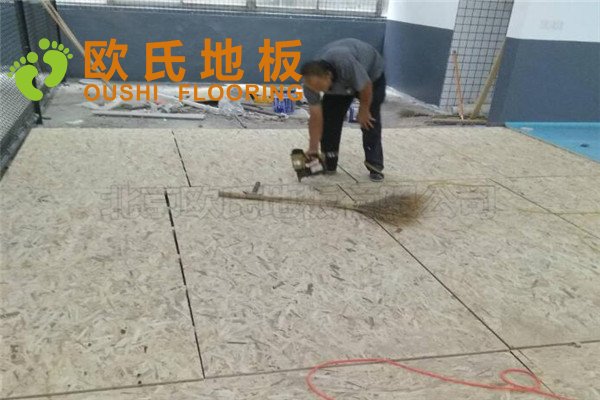杭州富陽(yáng)區(qū)23籃球館木地板項(xiàng)目
