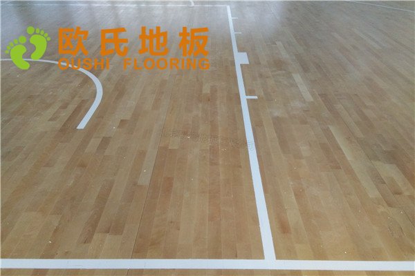 湖北宜昌土門中學(xué)籃球木地板項(xiàng)目