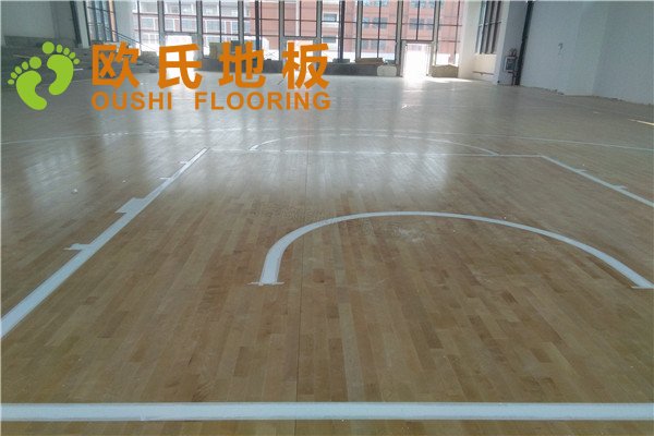 湖北宜昌土門中學(xué)籃球木地板項(xiàng)目