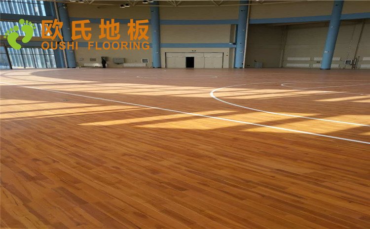 吉林省臨江市全民體育健身中心木地板圖片