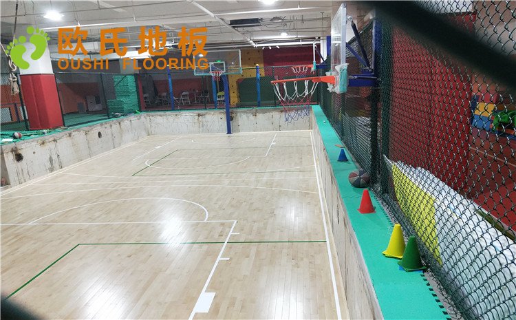 北京個人室內(nèi)籃球館木地板圖片