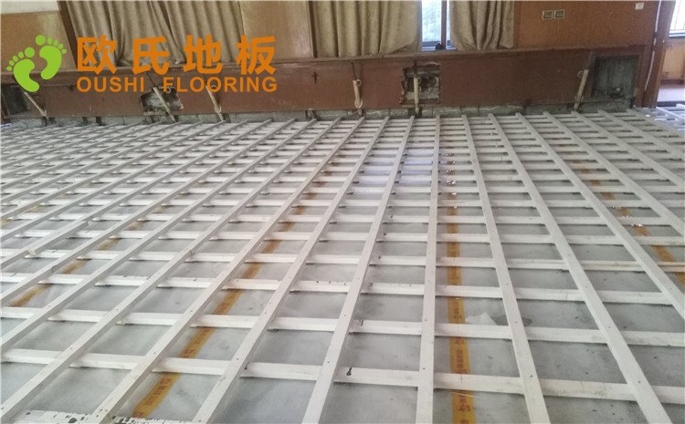 北京舞蹈學(xué)院舞蹈室木地板