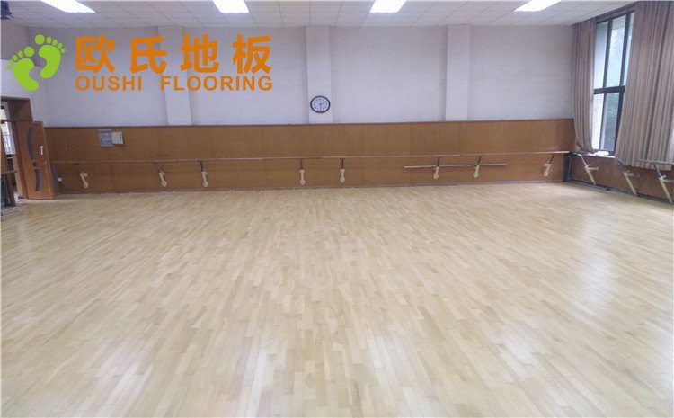 北京舞蹈學(xué)院舞蹈室木地板圖片