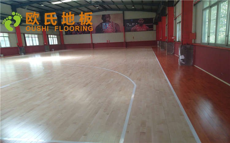 湖南長沙市雨花區(qū)78號球館木地板圖片