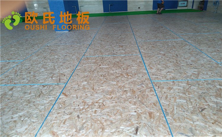 內(nèi)蒙古赤峰市**稅務總局職工活動中心木地板項目—歐氏實木運動地板